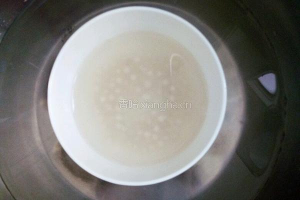 西瓜牛奶西米露的做法图解6
