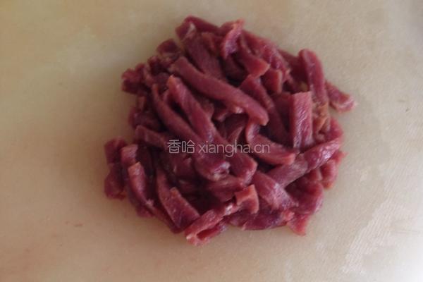 青椒牛柳的做法图解1