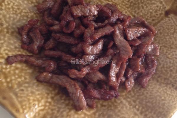 青椒牛柳的做法图解6