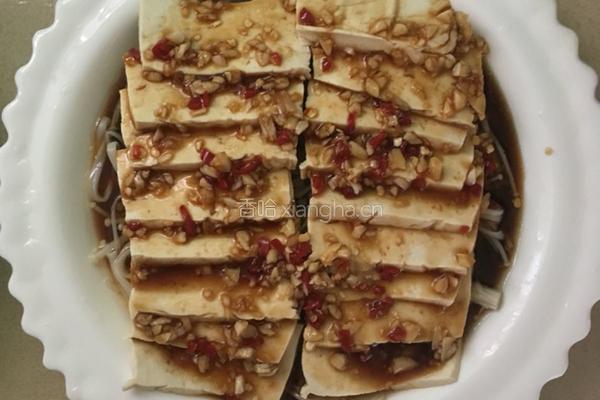 凉拌豆腐金针菇的做法图解8