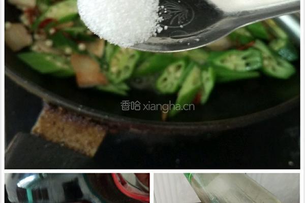 简单版秋葵炒肉片的做法图解9