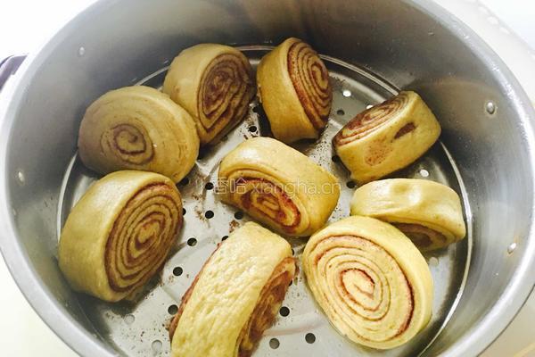 豆沙荞麦馒头的做法图解18