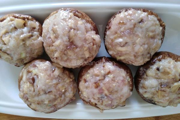 肉酿香菇的做法图解6