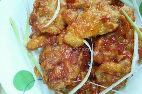 锅包肉的做法图解16