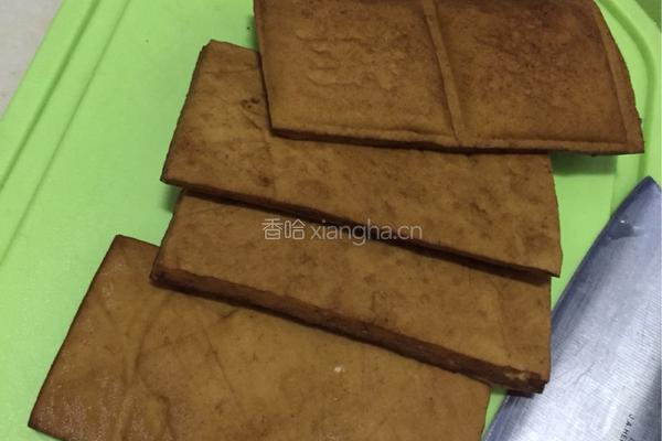 香干炒韭菜的做法图解2