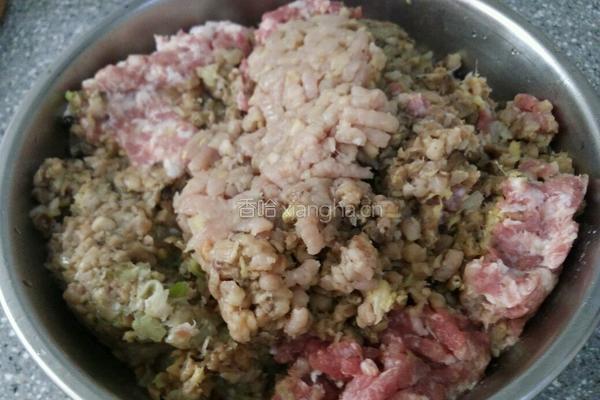 鲜香饺子馅的做法图解1