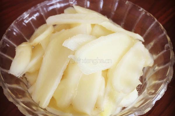醋泡嫩姜（又名：姜吃醋）的做法图解7
