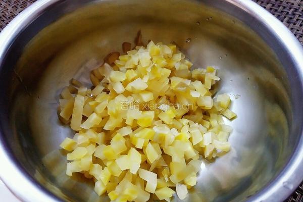 榨菜拌豆腐的做法图解2