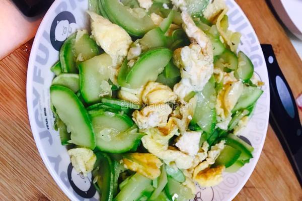 茭瓜炒鸡蛋（番瓜炒鸡蛋）的做法图解6