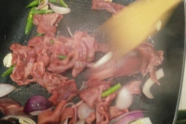 洋葱里脊肉的做法图解6