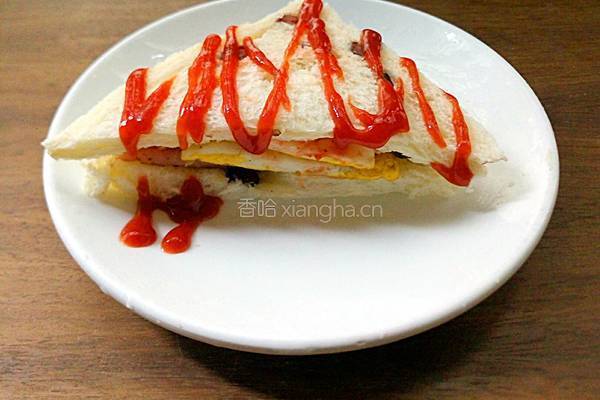 三明治的做法图解9