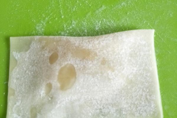 馄饨皮菠萝派的做法图解8