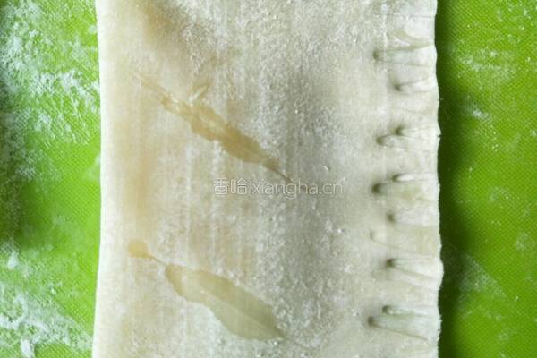 馄饨皮菠萝派的做法图解10