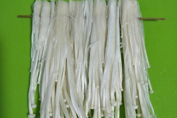 铁板金针菇的做法图解3