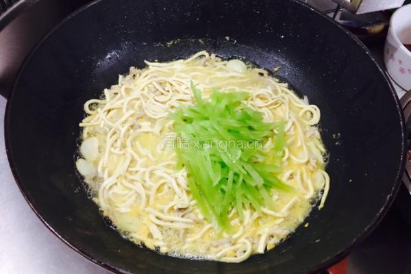 蟹粉煮干丝的做法图解7