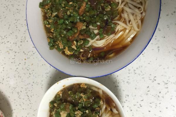 豆角打卤面的做法图解12