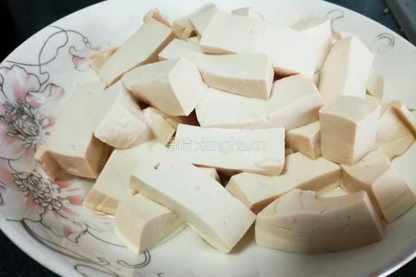 蚝油肉沫豆腐的做法图解3