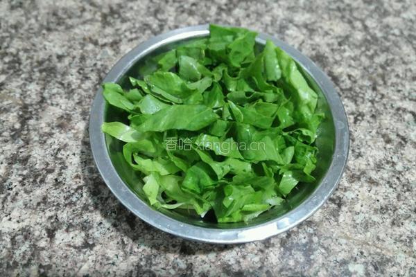 豆皮青菜肉丝汤的做法图解3