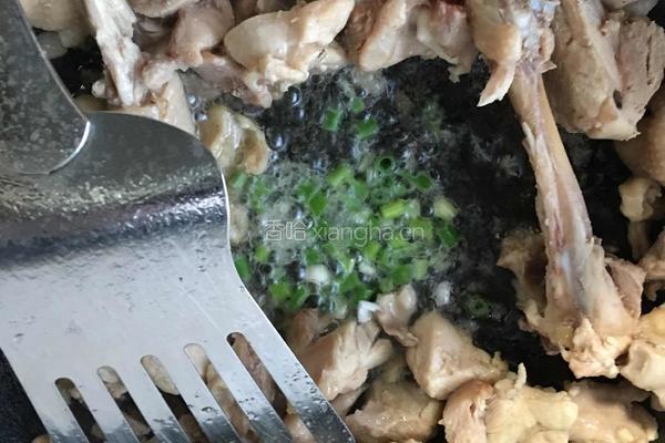 鸡腿炖豆角的做法图解3