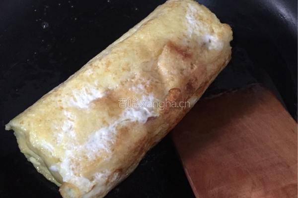 吐司火腿鸡蛋卷的做法图解8