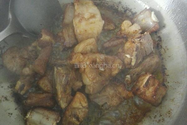 排骨炖豆角的做法图解9