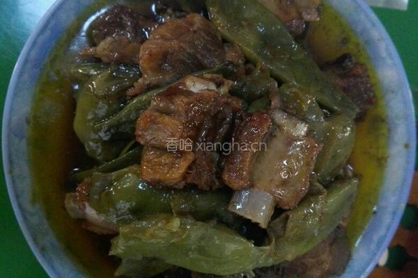 排骨炖豆角的做法图解10
