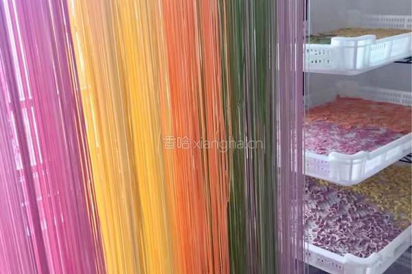 彩色蔬菜蝴蝶面 卡通面 直面（压面机版）的做法图解15