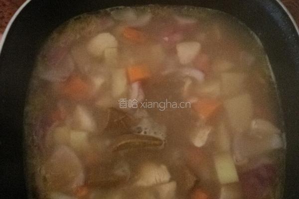 土豆咖喱鸡盖饭的做法图解6