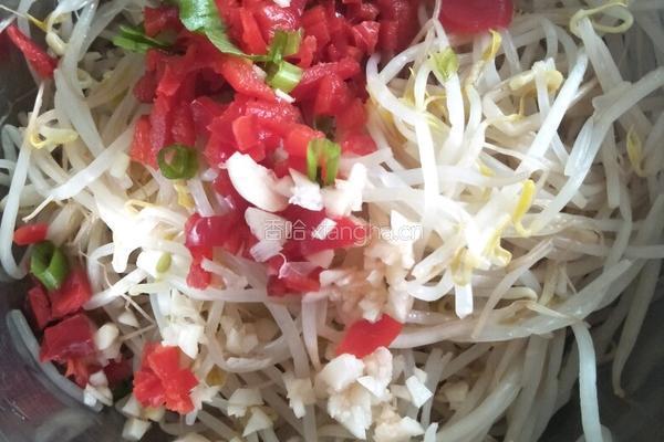 凉拌绿豆芽的做法图解5