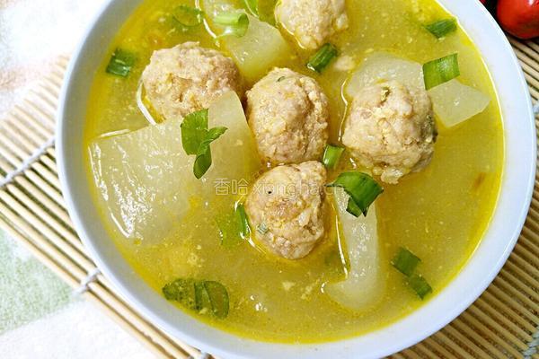 冬瓜肉丸子汤的做法图解11