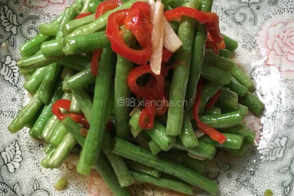 蒜香豆角的做法图解7