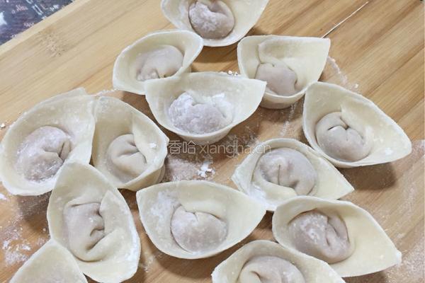 酸辣馄饨的做法图解2