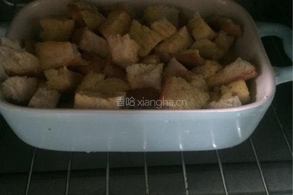 吐司面蛋奶烤布丁的做法图解9