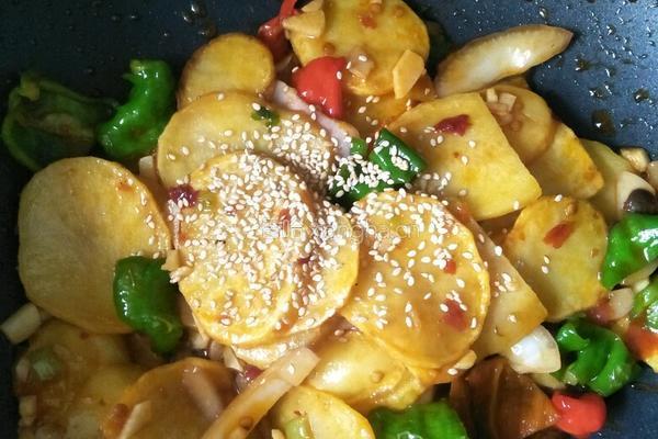 家庭版干锅土豆片的做法图解10