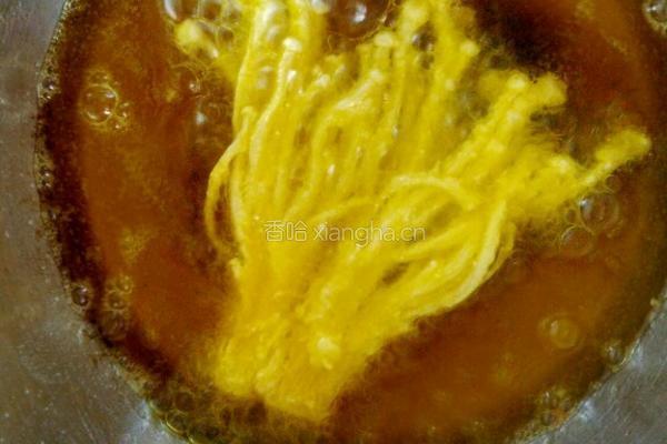 椒盐金针菇的做法图解8
