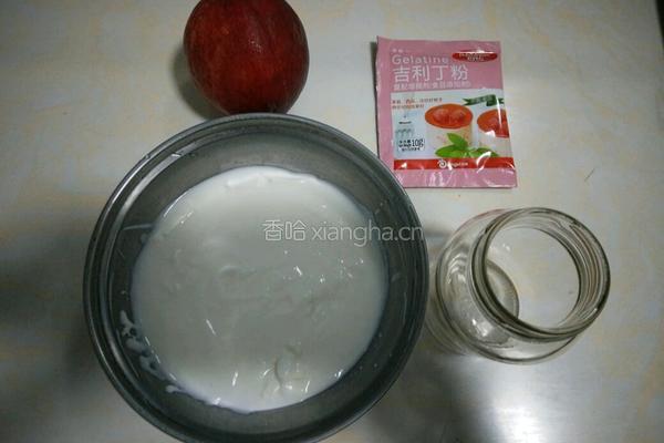 酸奶布丁的做法图解1