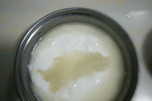 酸奶布丁的做法图解4