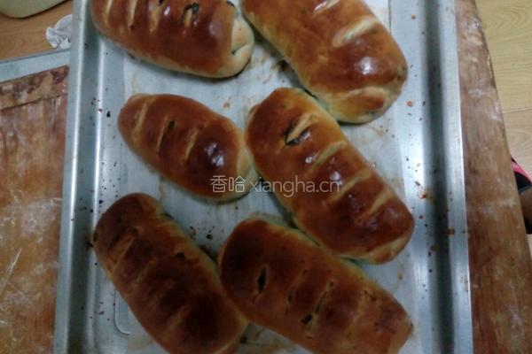 蓝莓巧克力馅牛奶面包的做法图解6