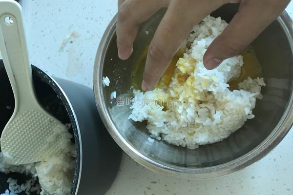 新蛋炒饭的做法图解4