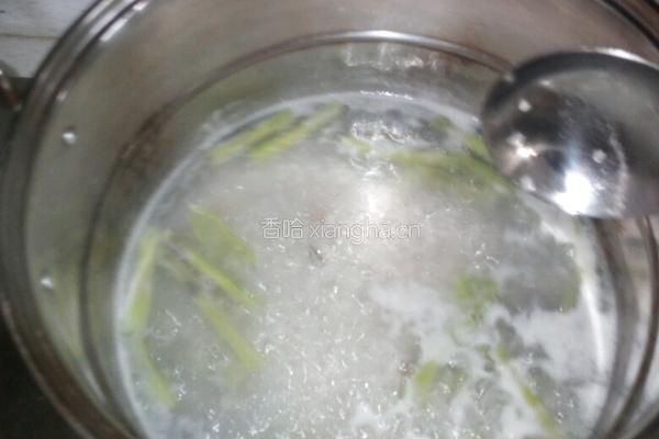 豇豆稀饭的做法图解4