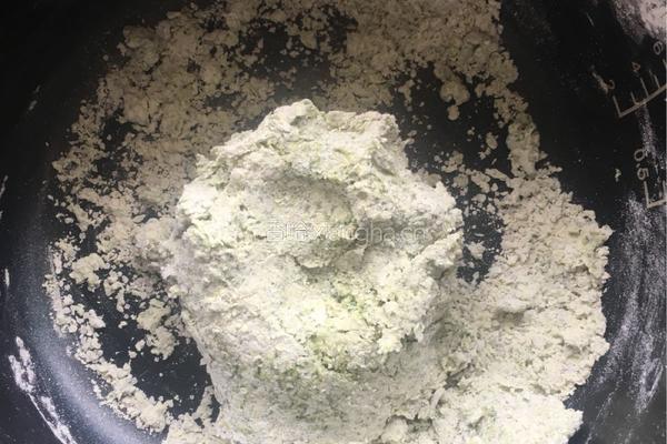 青菜泥饼的做法图解3