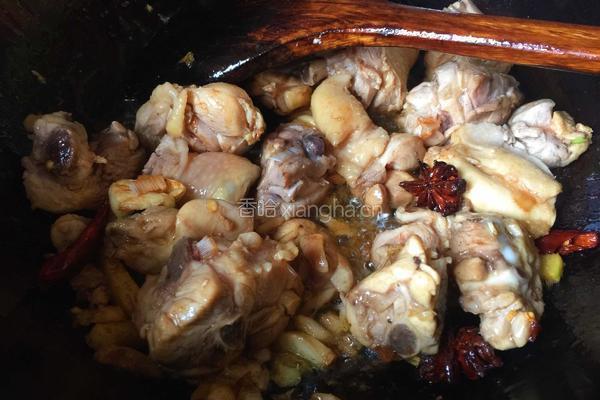 鸡腿炖豆角的做法图解6