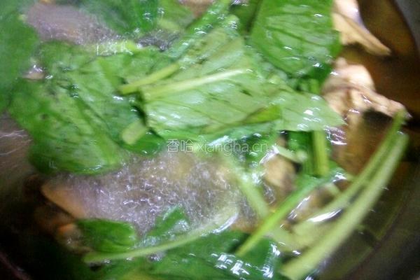 美味白菜汤的做法图解6