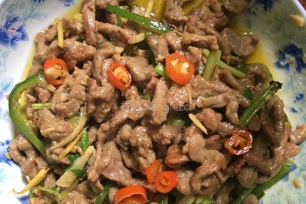 小炒牛肉