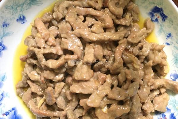 小炒牛肉的做法图解4