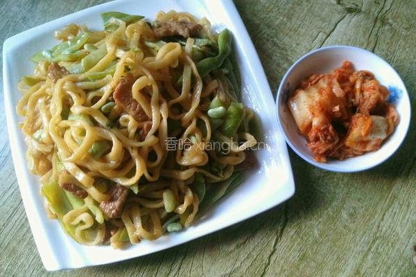 豆角焖面的做法图解11