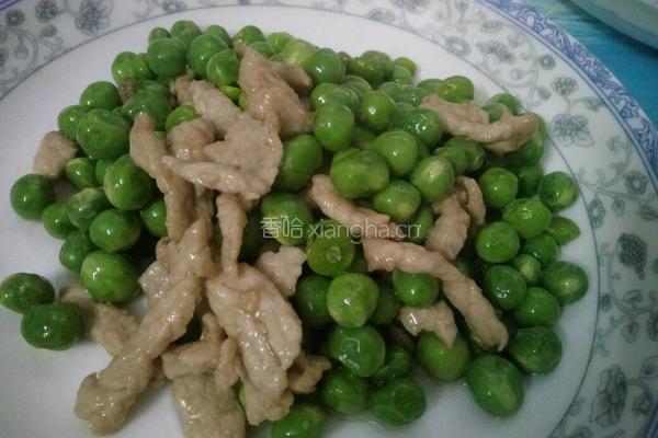 甜豆炒肉的做法图解5