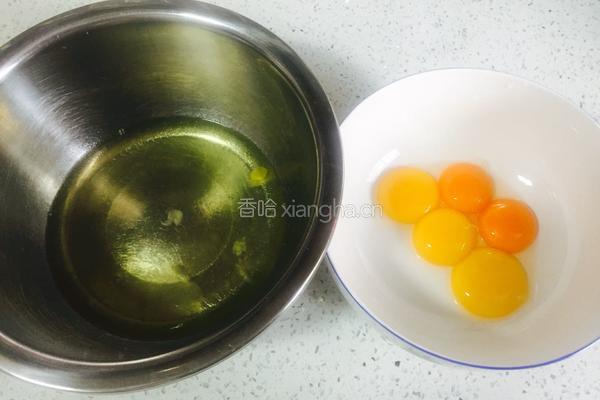 香葱肉松蛋糕卷的做法图解1