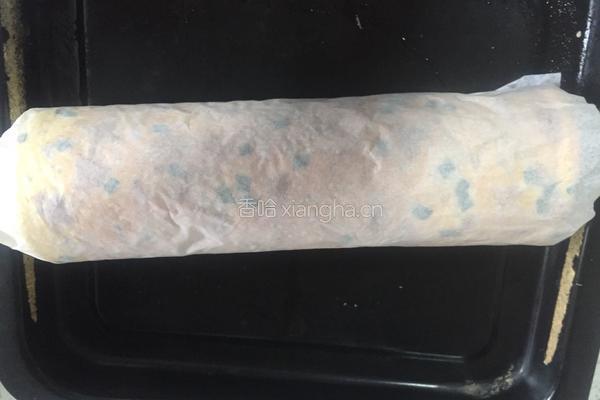 香葱肉松蛋糕卷的做法图解14