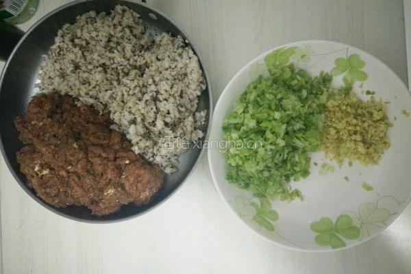 香菇猪肉馅包子的做法图解6